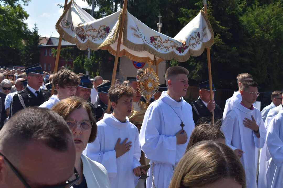 Święto Bożego Ciała w parafii Matki Kościoła w Łukowie