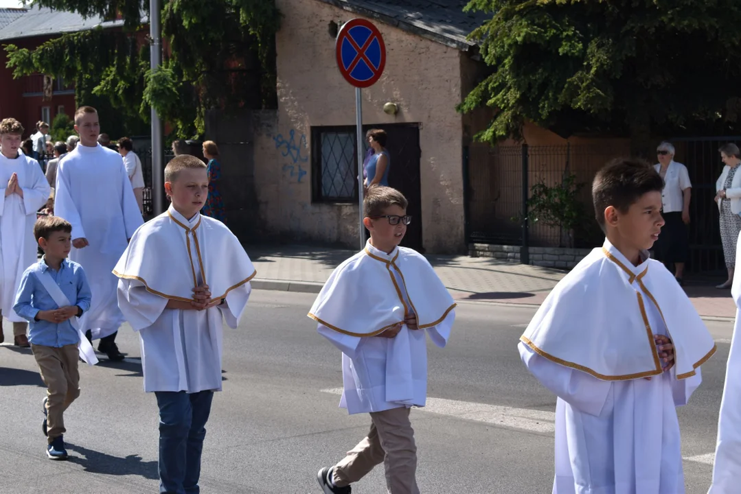 Święto Bożego Ciała w parafii Matki Kościoła w Łukowie