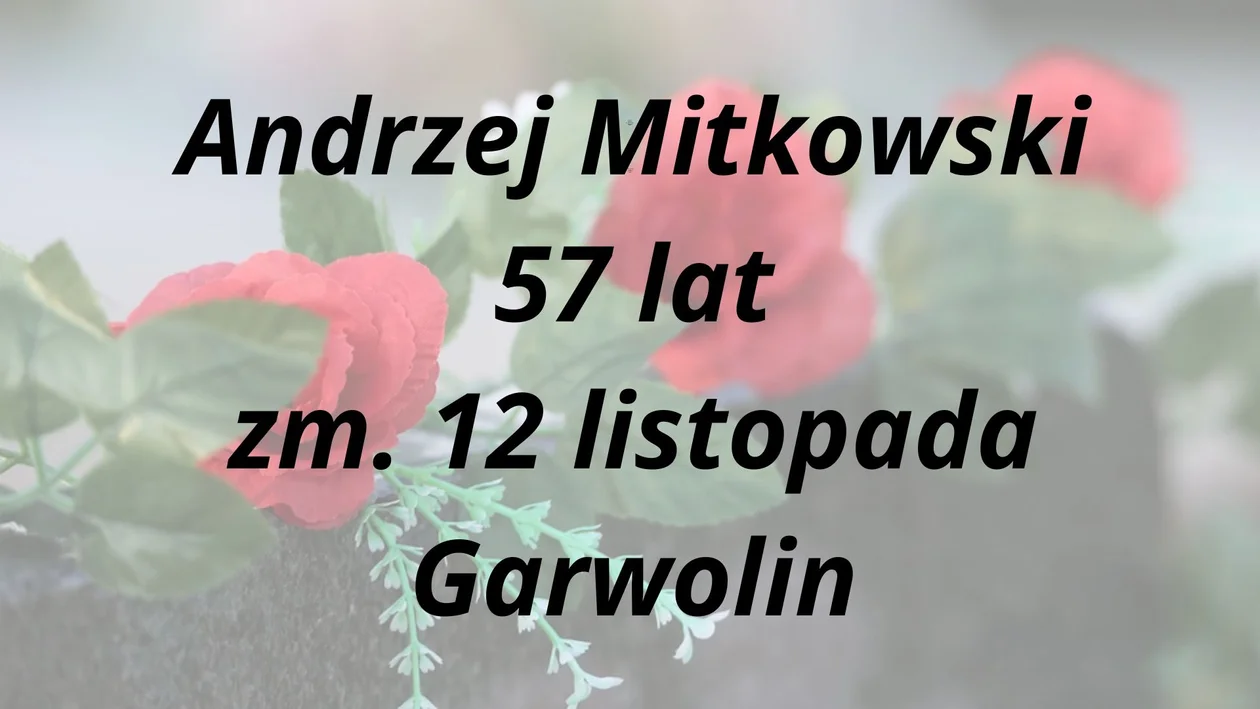 Nekrologi z Garwolina