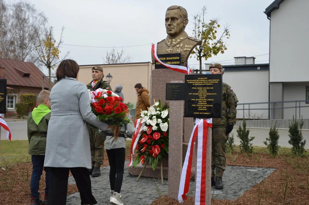 Odsłonięcie Panteonu Bohaterów Powiśla Lubelskiego