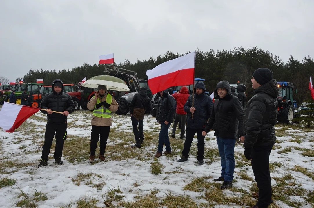 Protest rolników w Chodlu