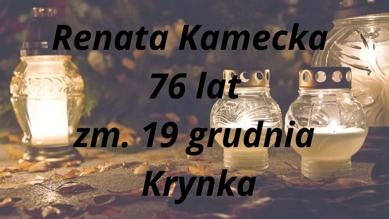 Nekrologi z Łukowa ( 19.12 -  02.01)