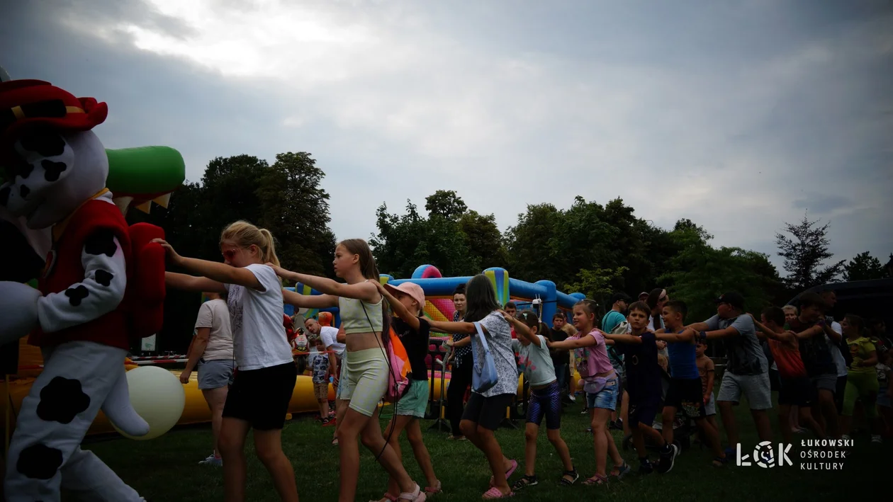 Festiwal Balonów, Baniek Mydlanych i Kolorów w Parku Miejskim w Łukowie