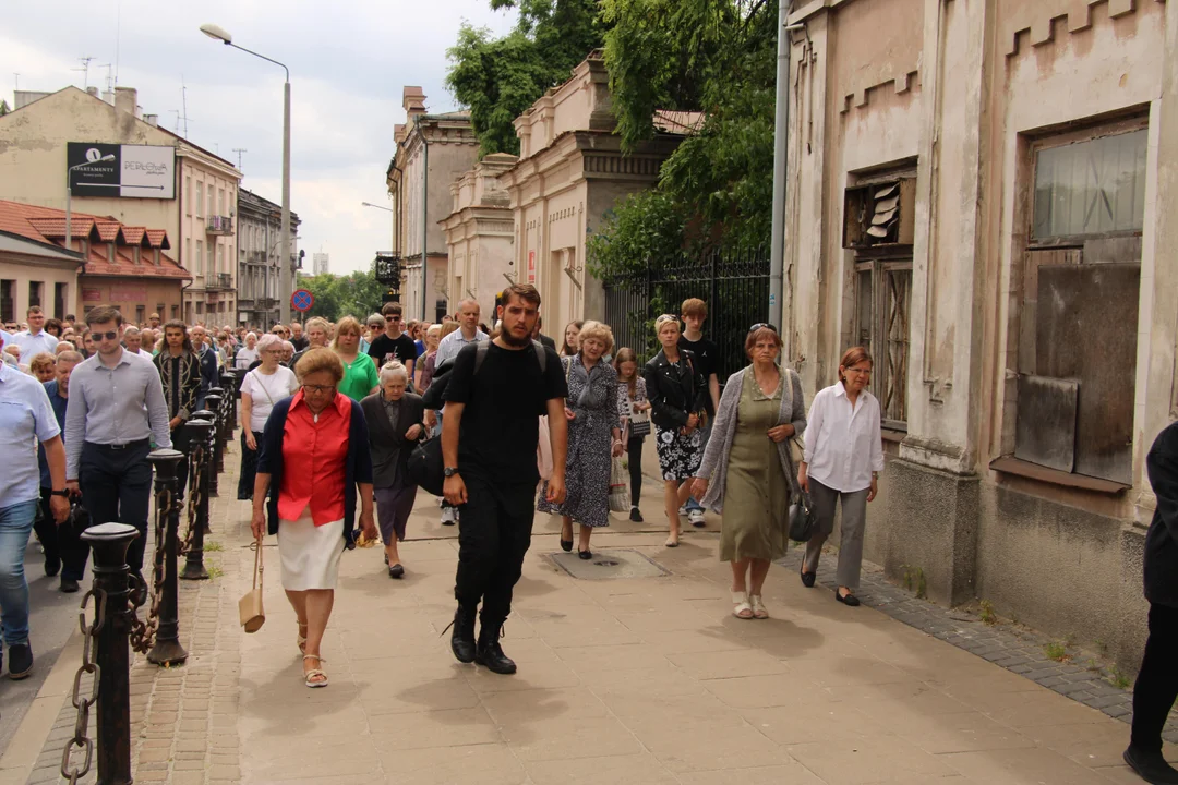 Procesja Bożego Ciała w archikatedrze lubelskiej