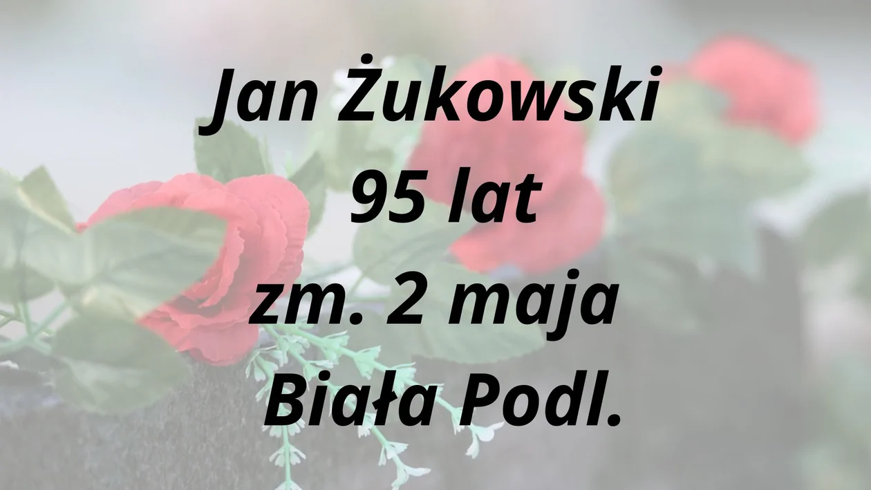 Nekrologi Biała Podl.