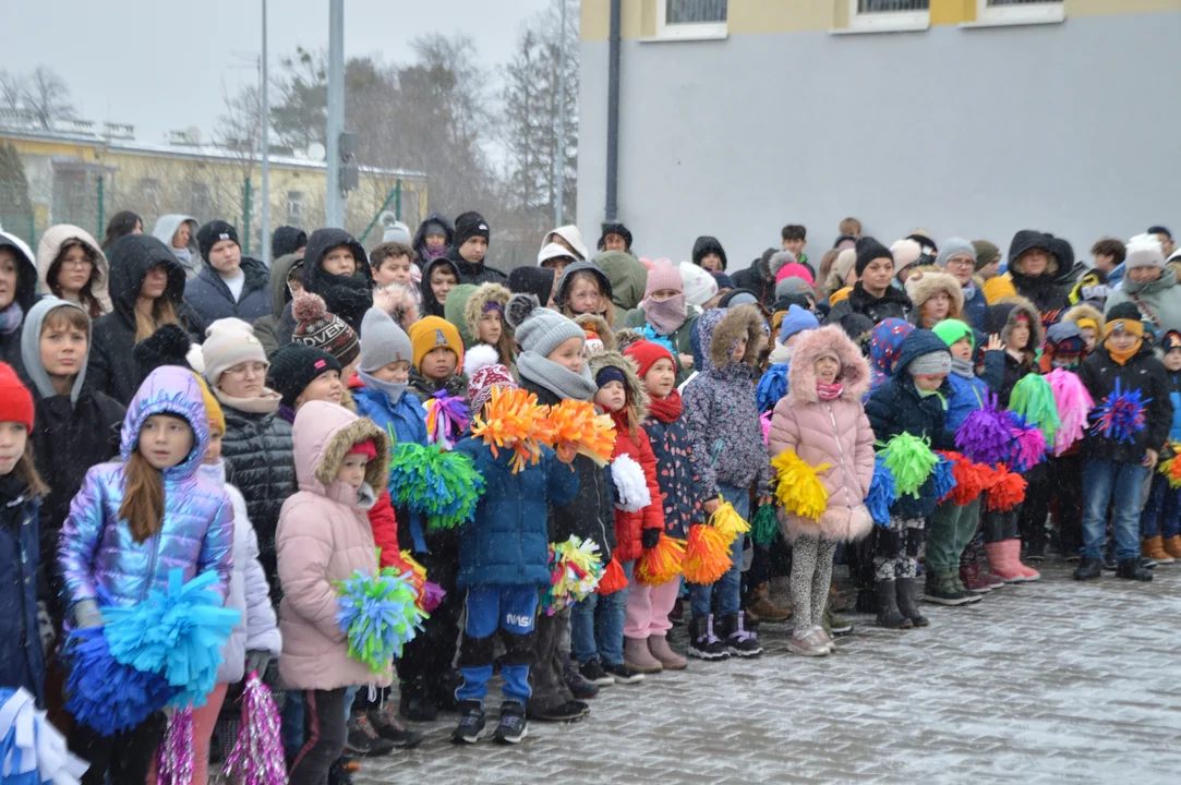 Otwarcie muralu w Szkole Podstawowej nr 1 im. Tadeusza Kościuszki w Puławach