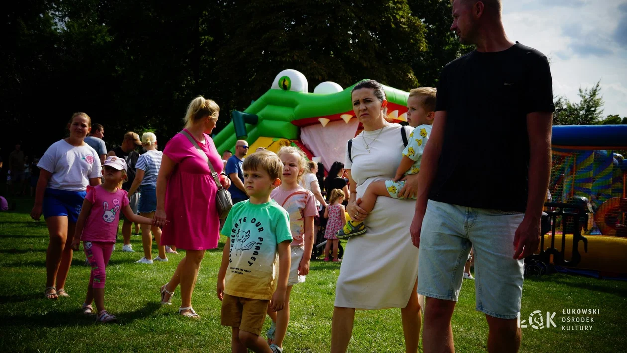 Festiwal Balonów, Baniek Mydlanych i Kolorów w Parku Miejskim w Łukowie