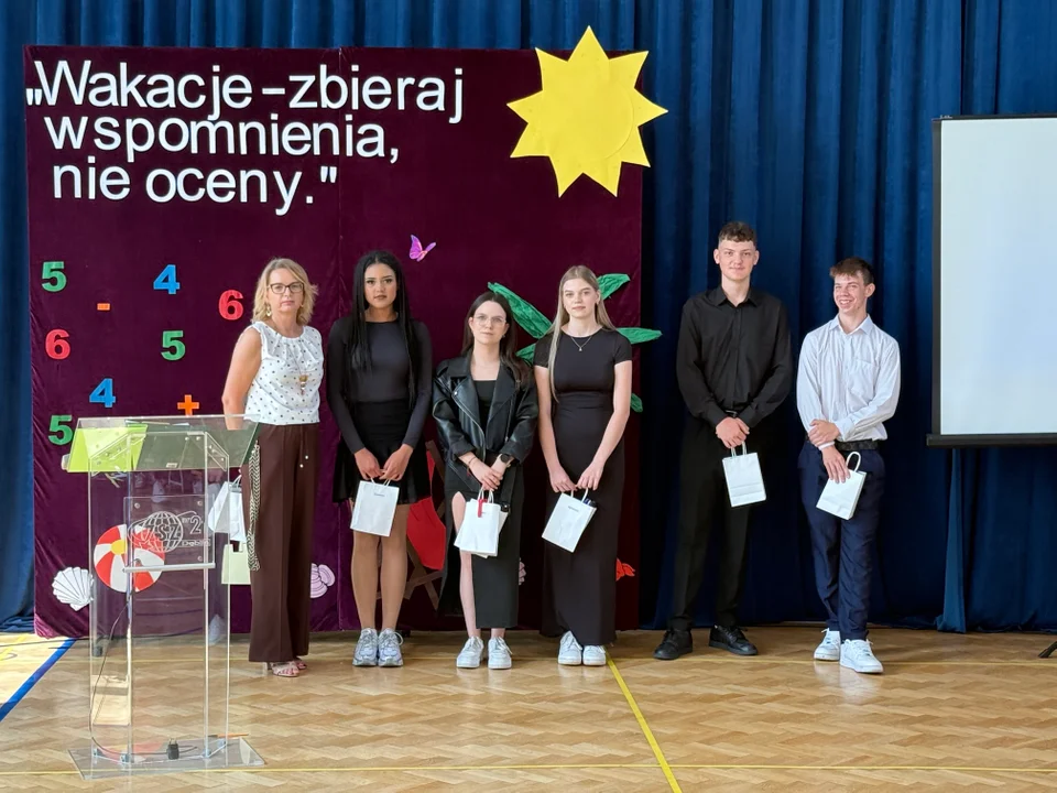 zakończenie roku w ZSZ nr 2 w Dęblinie