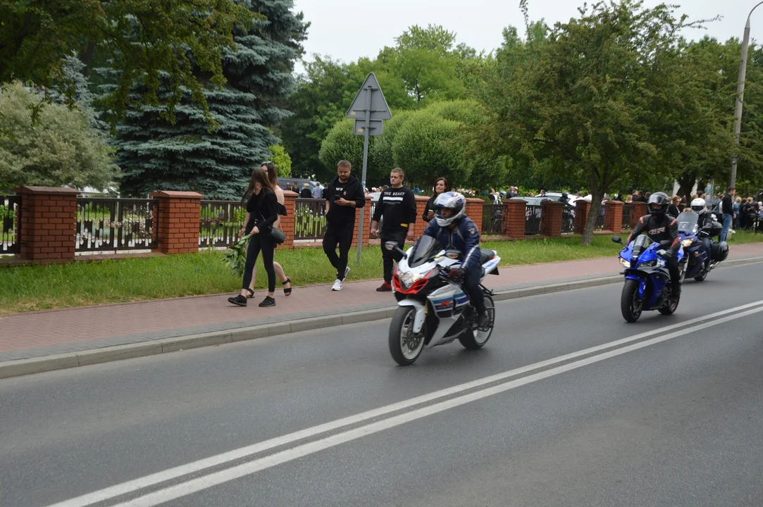 Tak przyjaciele pożegnali tragicznie zmarła motocyklistkę