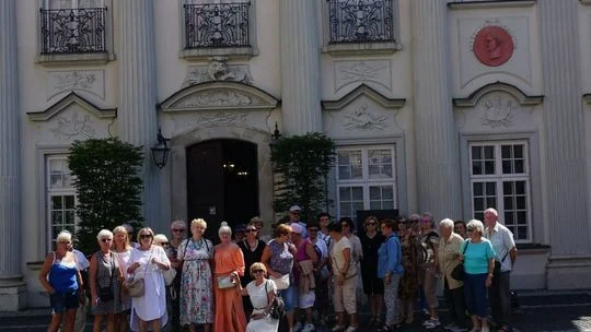 Seniorzy z Łukowa na wycieczce w Warszawie