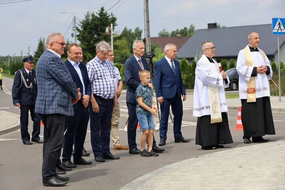 Oficjalne otwarcie dróg powiatowych w Turzych Rogach i Zarzeczu Łukowskim