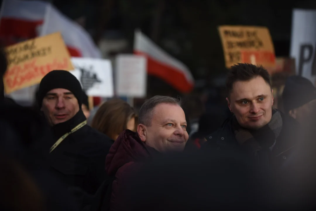 "Protest Wolnych Ludzi" w Warszawie [GALERIA]