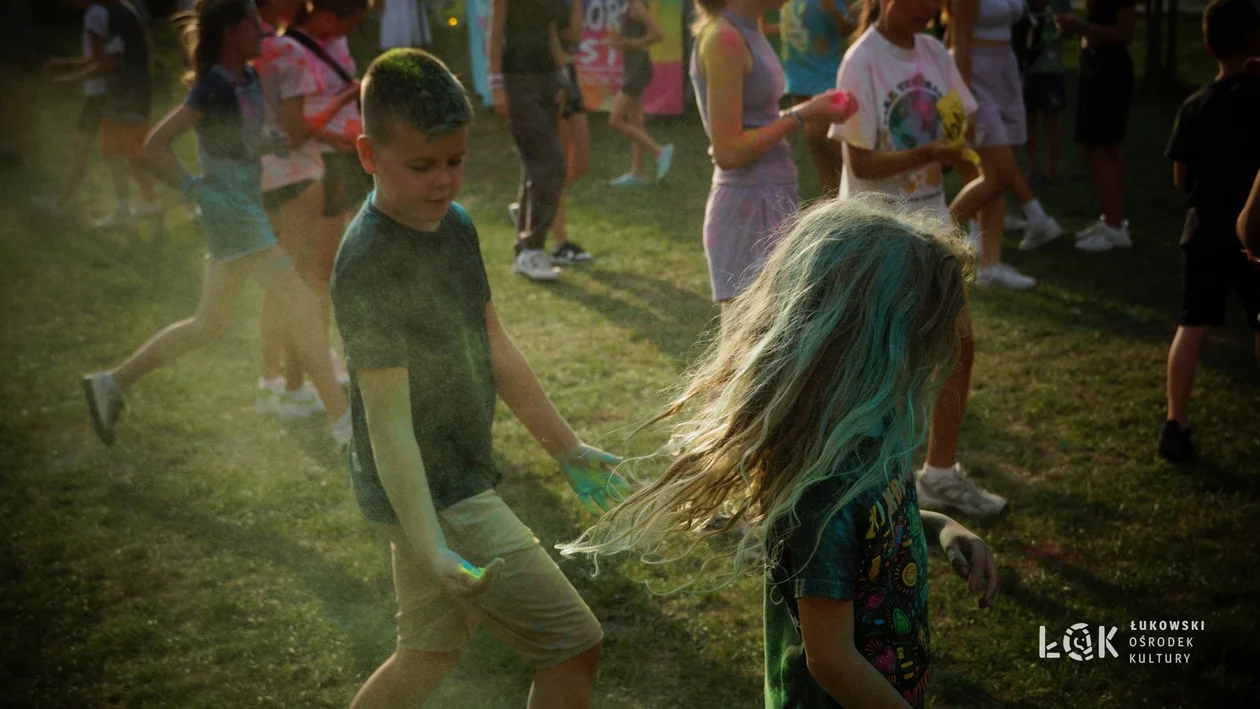 Festiwal Balonów, Baniek Mydlanych i Kolorów w Parku Miejskim w Łukowie