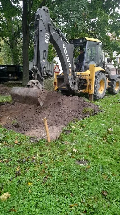 Budują tężnię solankową w Parku Podzamcze