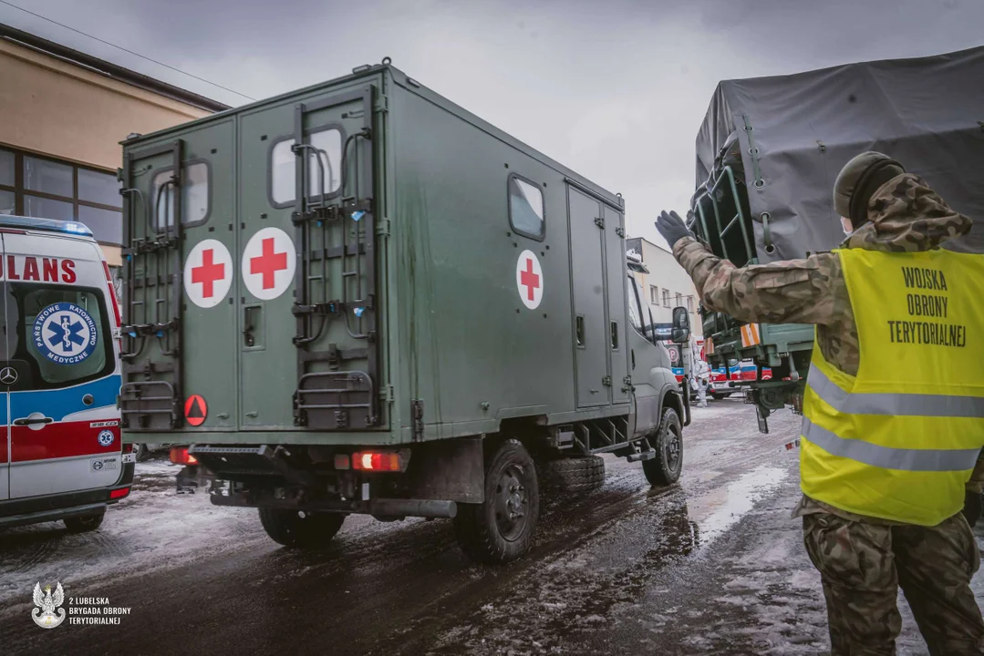 Lubelscy terytorialsi ćwiczyli na wypadek pojawienia się ogniska ptasiej grypy