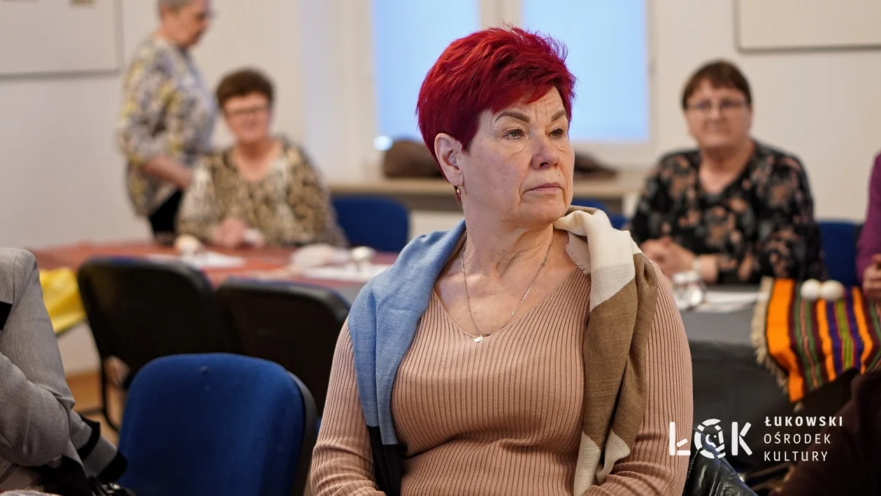 Warsztaty dla ŁUTW pt. „Pisanka woskiem malowana”