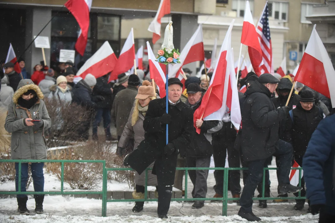 "Protest Wolnych Ludzi" w Warszawie [GALERIA]