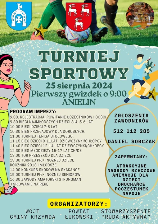 Turniej Sportowy w Anielinie