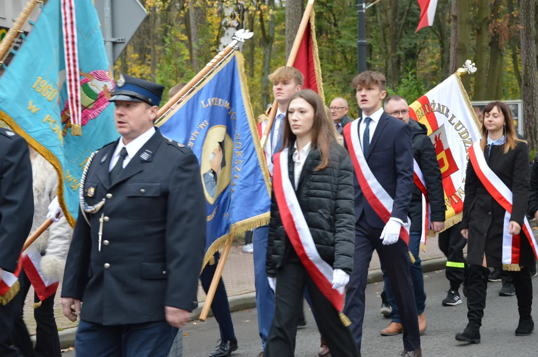 Obchody 105. rocznicy odzyskania niepodległości w Poniatowej