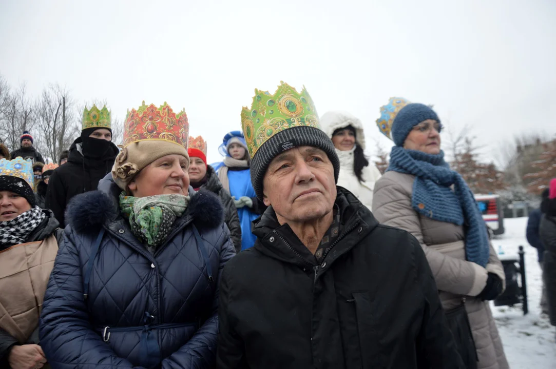 Wędrowaliśmy z Trzema Królami po ulicach Łukowa