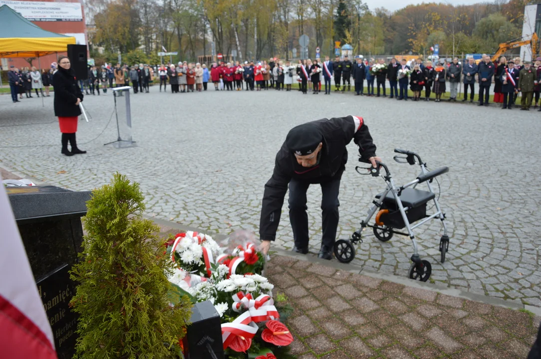 Obchody 105. rocznicy odzyskania niepodległości w Poniatowej