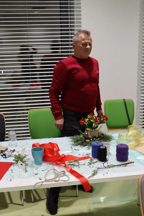 Warsztaty o tematyce świątecznej na UL w Adamowie