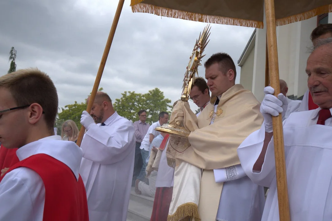 Procesja  Bożego Ciała w Puławach