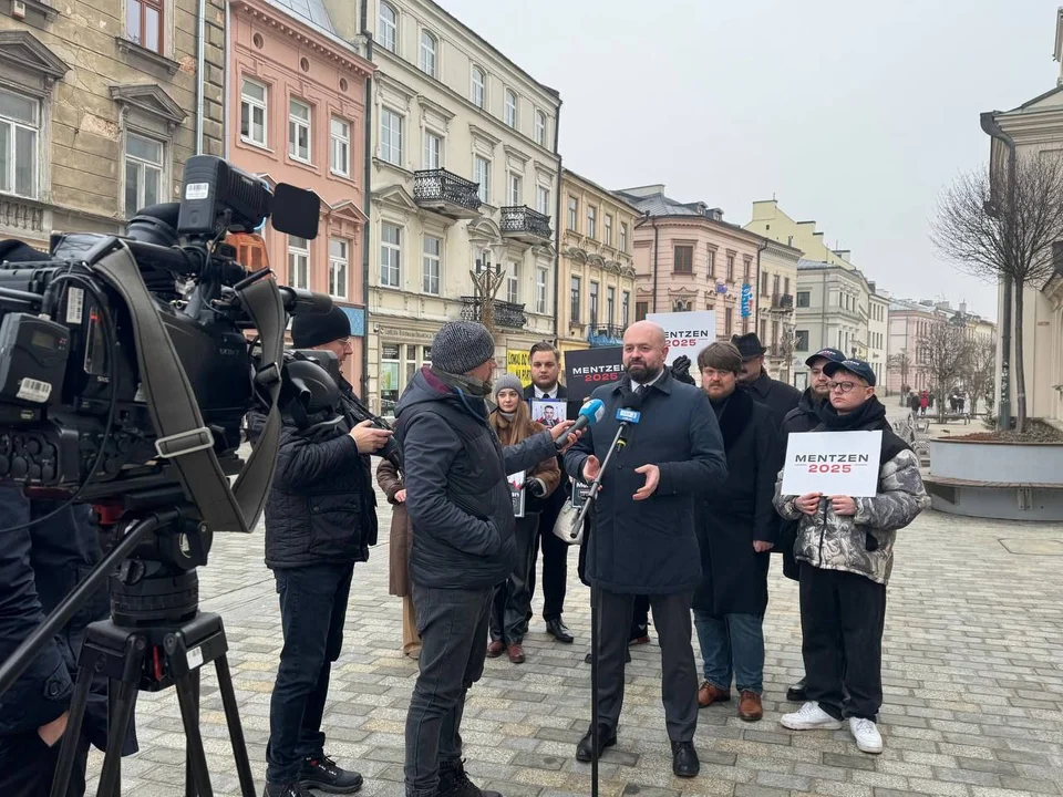 Wybory prezydenckie: Lubelska Konfederacja zbiera podpisy dla Metzena. Bartłomiej Pejo: Wspólnie zadbajmy o lepszą Polskę