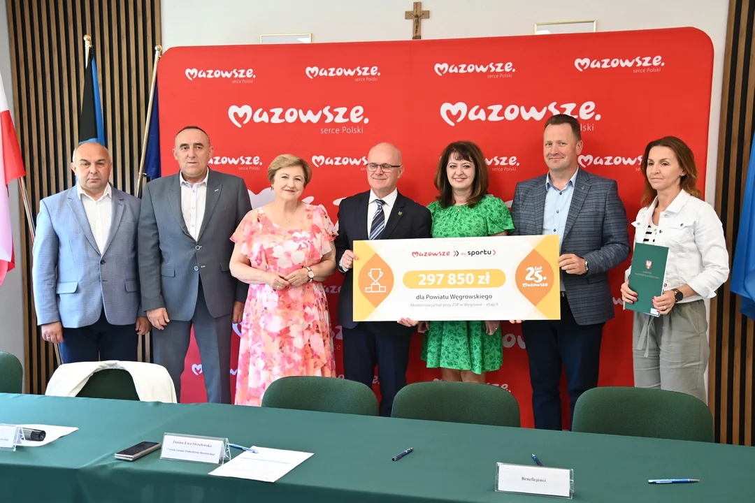 Powiaty węgrowski i sokołowski ze wsparciem samorządu Mazowsza [ZDJĘCIA] - Zdjęcie główne