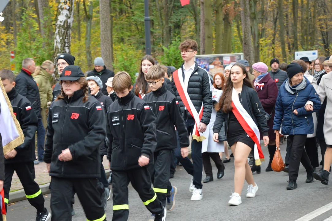 Obchody 105. rocznicy odzyskania niepodległości w Poniatowej