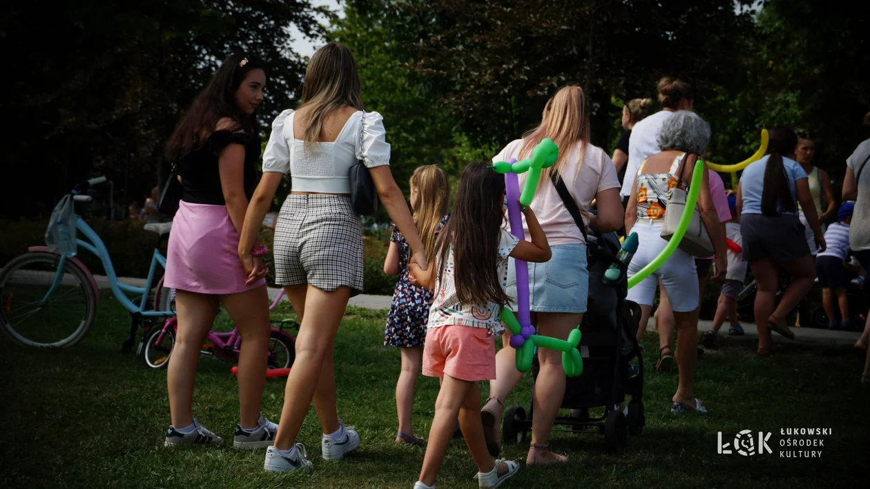 Festiwal Balonów, Baniek Mydlanych i Kolorów w Parku Miejskim w Łukowie