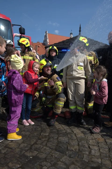 Strażacki lany poniedziałek w Kazimierzu Dolnym