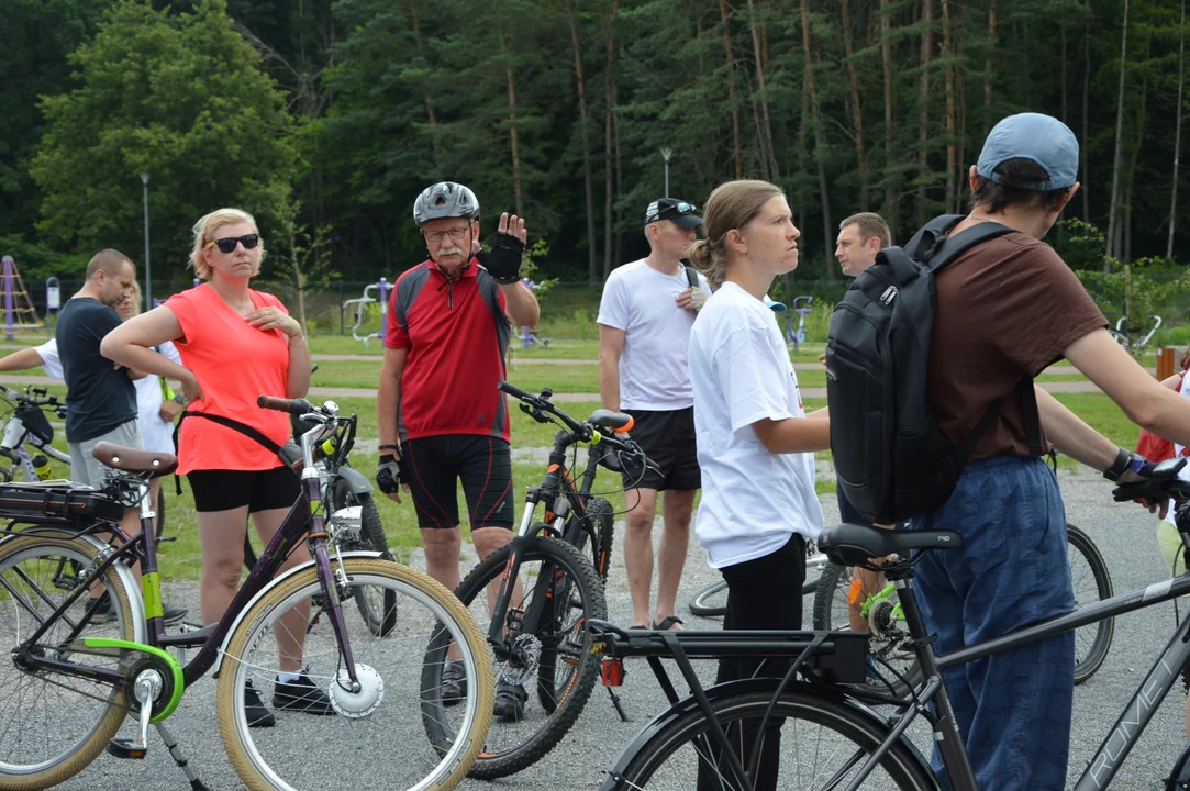 Rajd rowerowy Tour de Lubelskie w Poniatowej