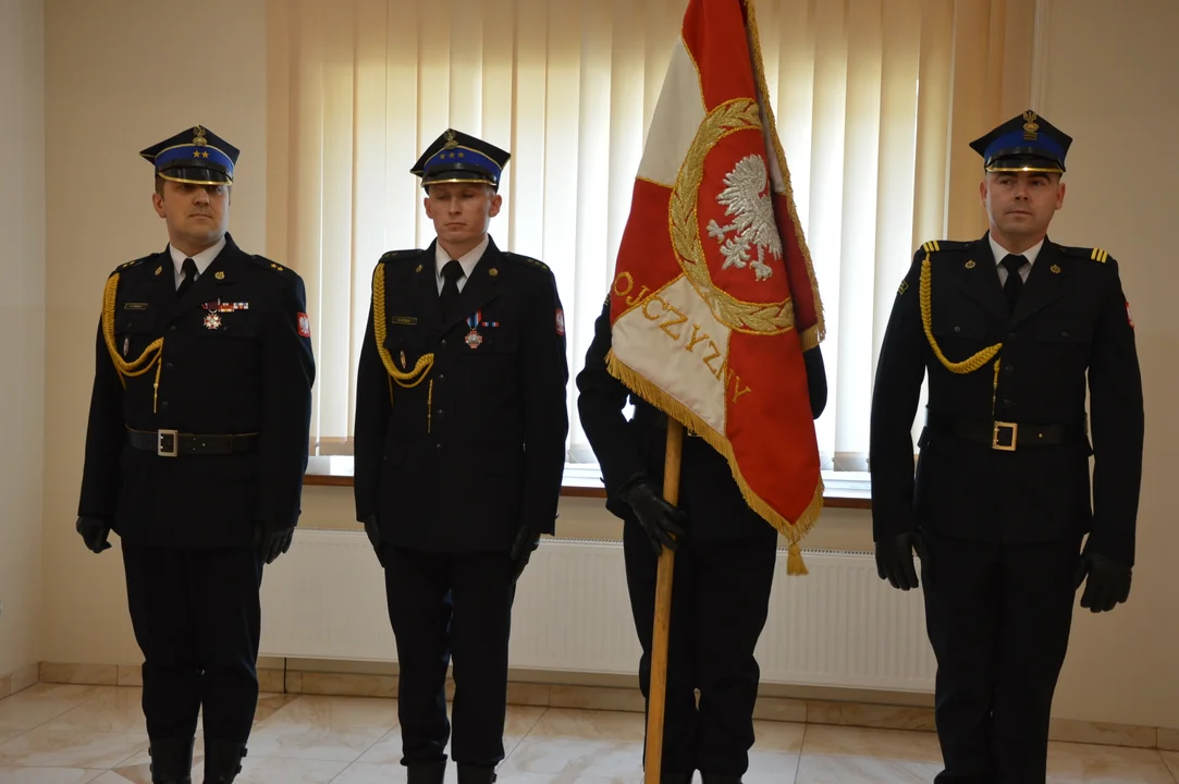 Uroczystość powołania nowego Komendnta Powiatowego Państwowej Straży Pożarnej w Opolu Lubelskim