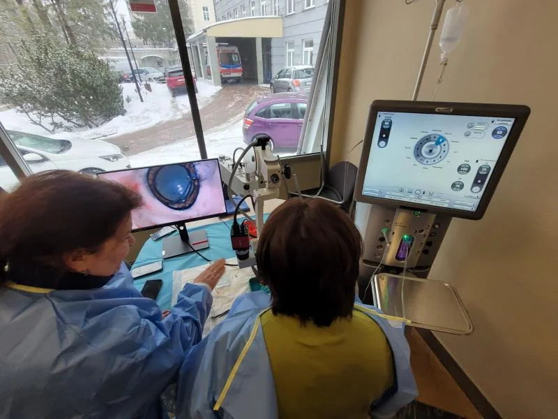 Nowoczesne symulatory i międzynarodowa wiedza. Lubelski szpital pomaga szkolić okulistów z Ukrainy - Zdjęcie główne