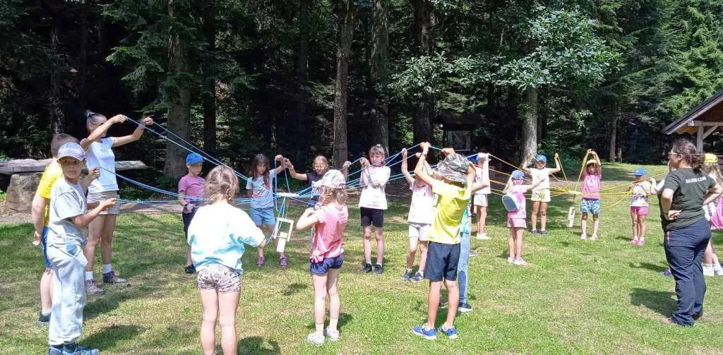 "Bieszczadzki trakt zuchów". Harcerze odpoczywali na koloniach w Mchawie