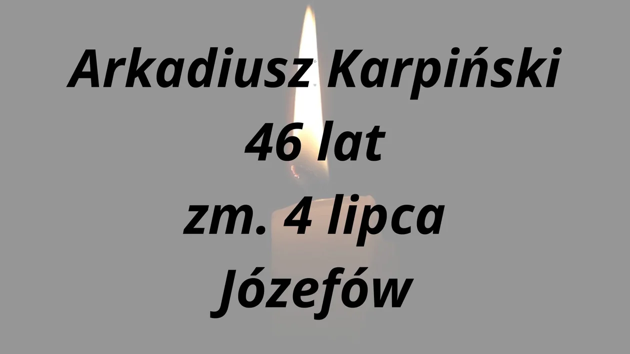 Zmarli w pierwszych dniach lipca - powiat garwoliński