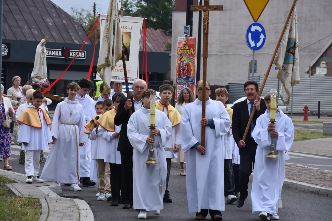 Procesja w parafii pw. św. Jerzego w Biłgoraju