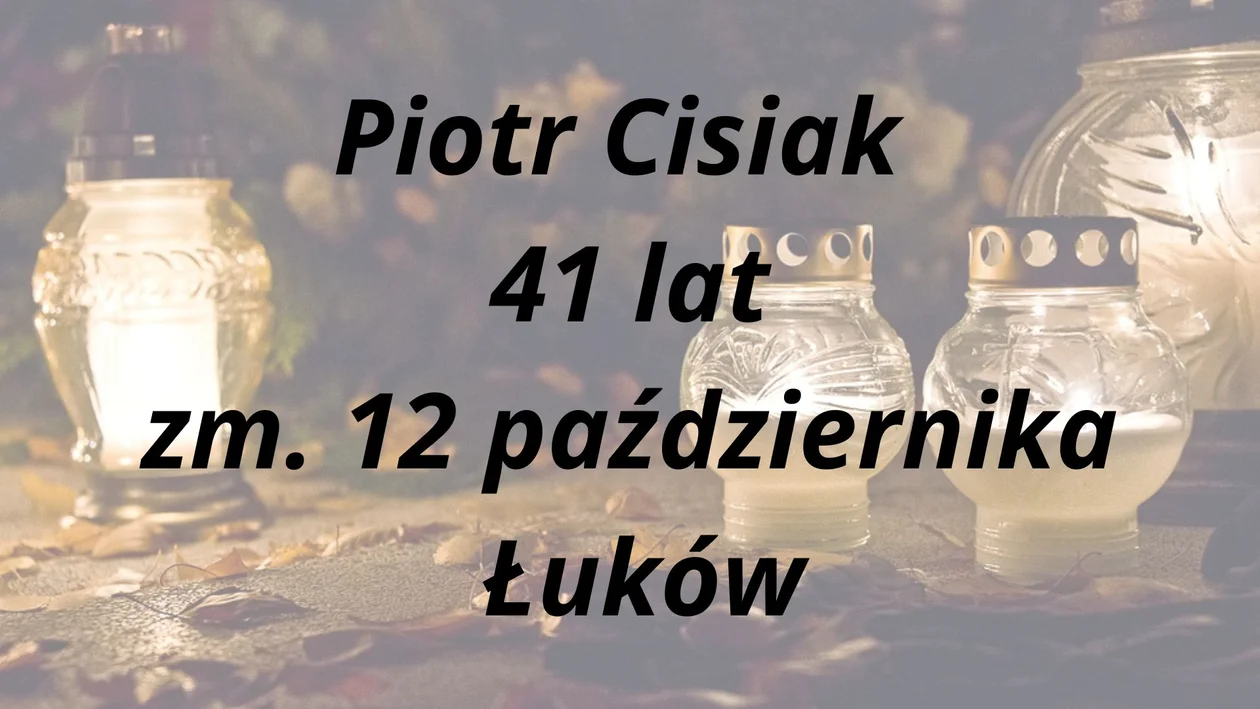 Nekrologi z Łukowa