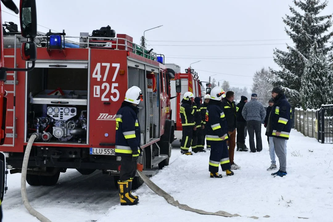 Pożar w Wólce Świątkowej