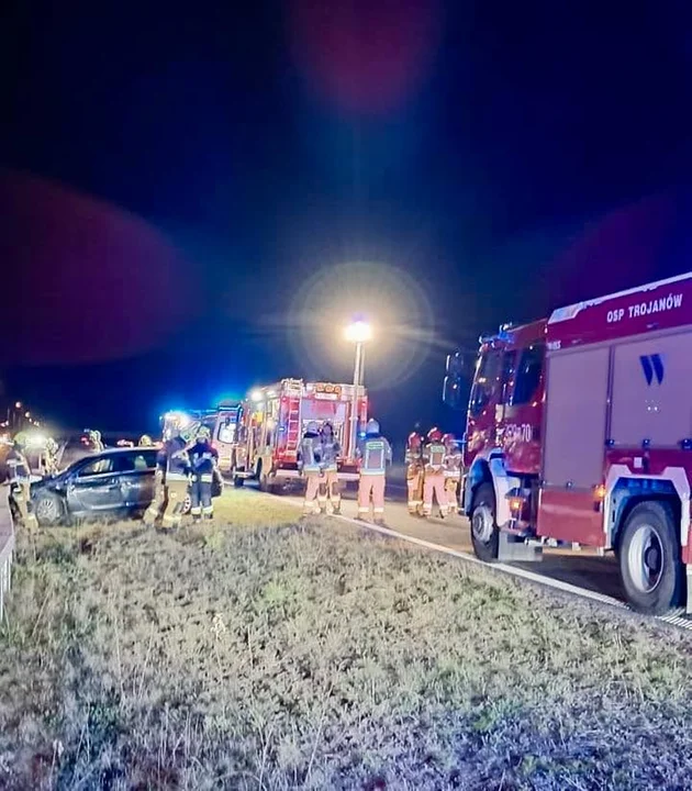 Poważny wypadek w Woli Koryckiej Górnej. 4-letnia dziewczynka zabrana do szpitala