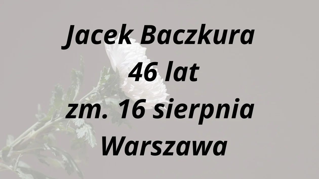 Nekrologi powiat bialski ( 16- 26 sierpnia)