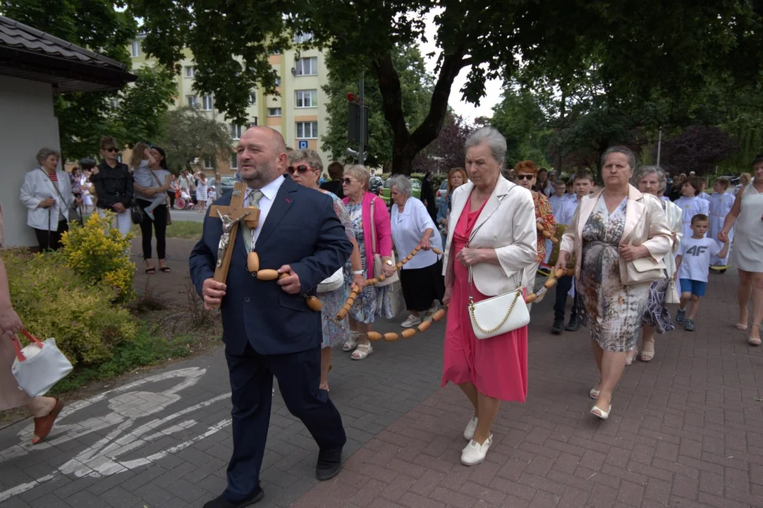 Procesja  Bożego Ciała w Puławach