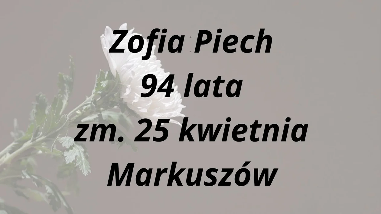 Zmarli - powiat puławski