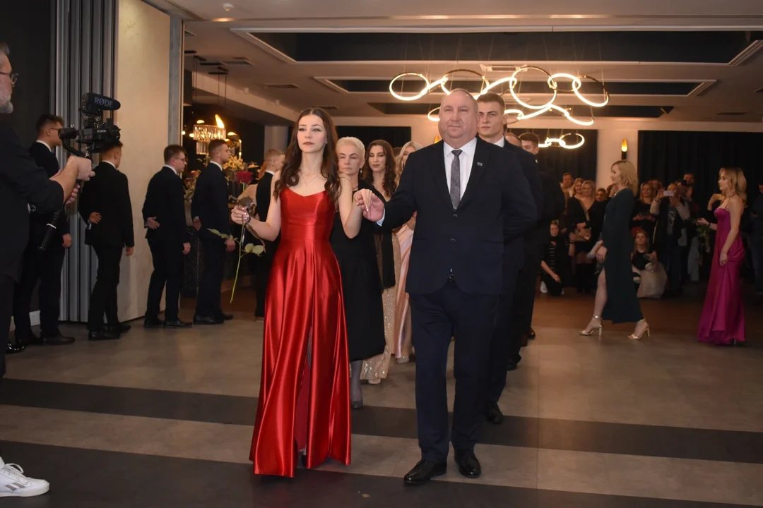 Polonez maturzystów ZST w Puławach
