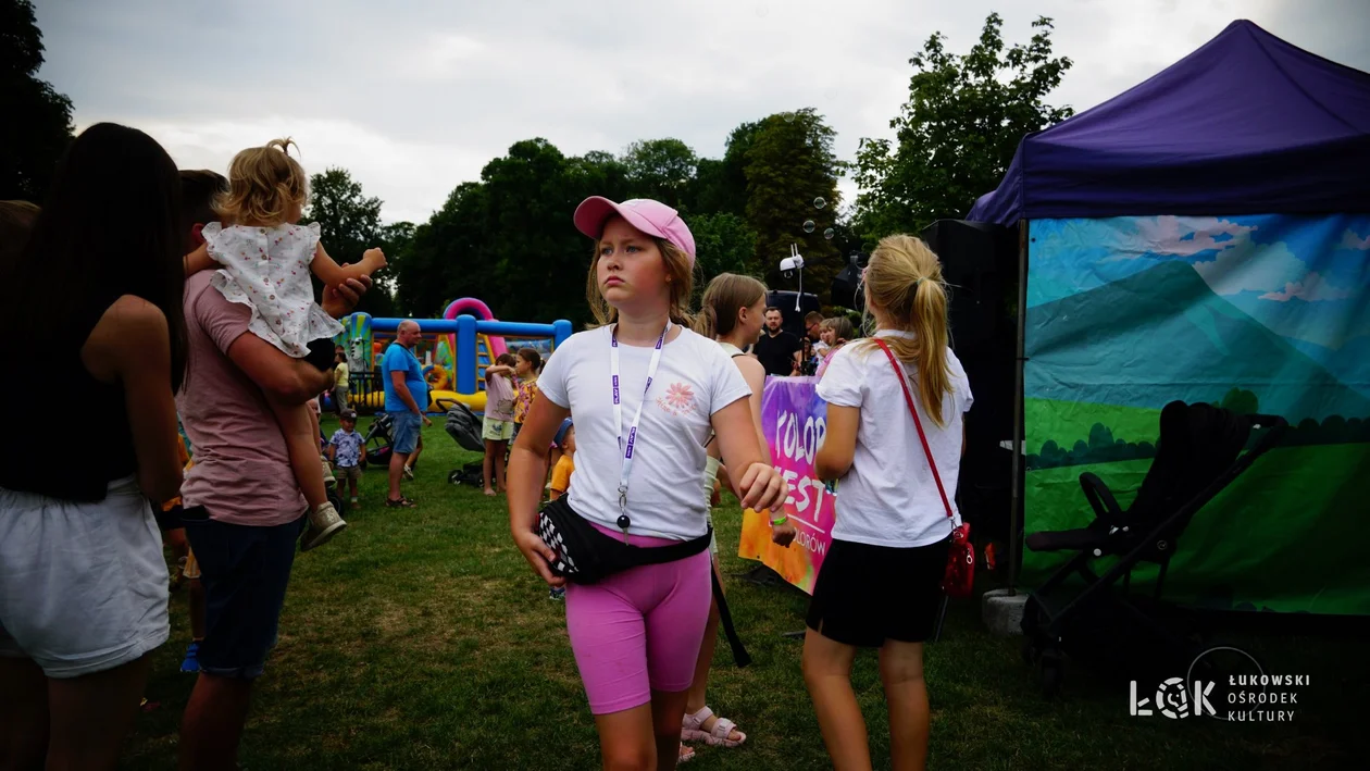 Festiwal Balonów, Baniek Mydlanych i Kolorów w Parku Miejskim w Łukowie