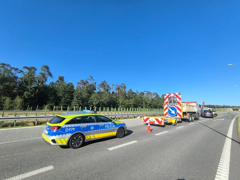 Kolizja na S12 pod Puławami