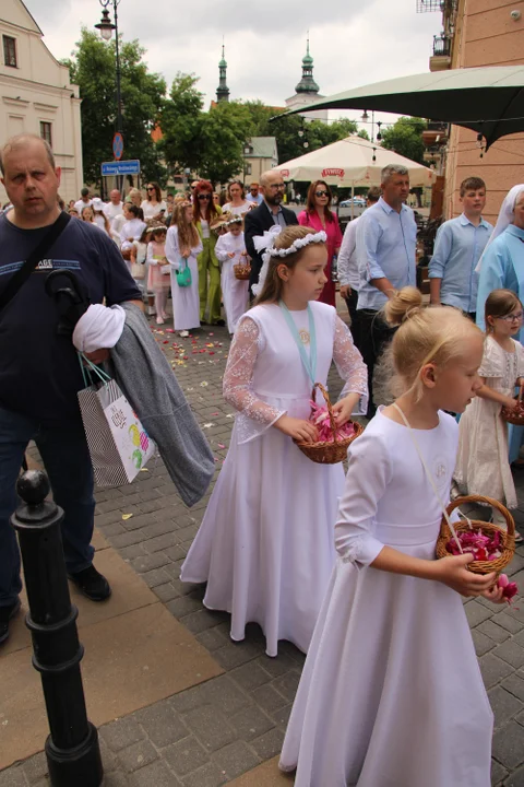 Procesja Bożego Ciała w archikatedrze lubelskiej