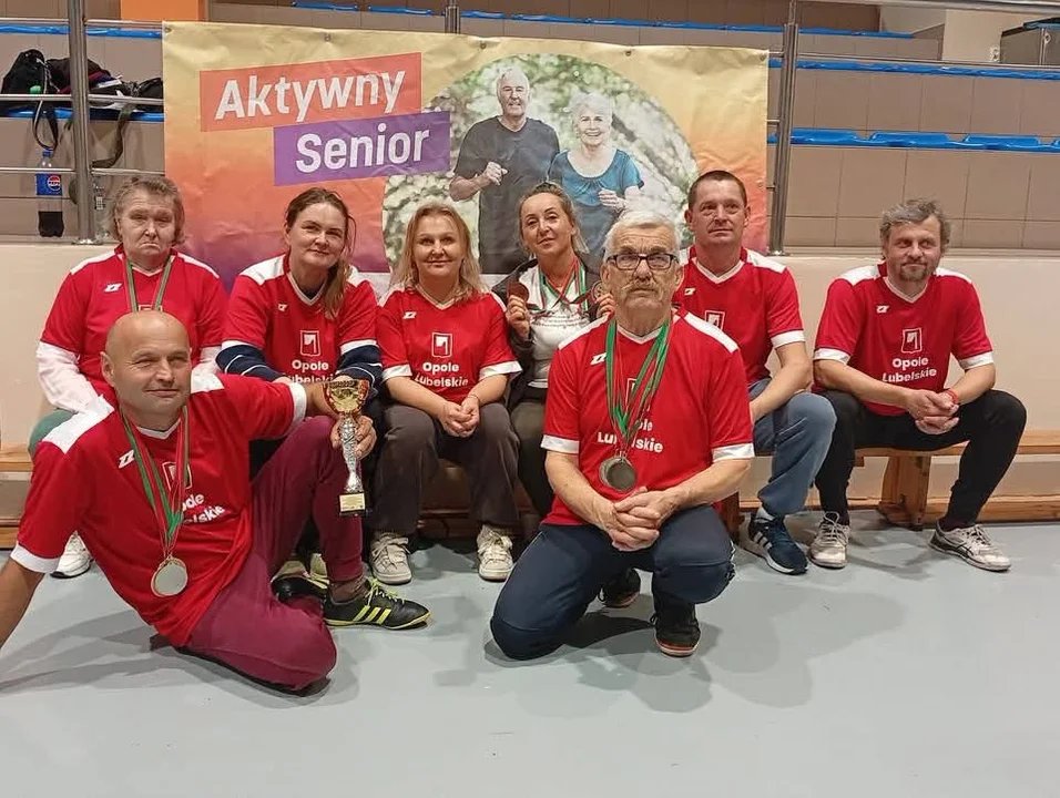 Reprezentacja Powiatu Opolskiego na Halowych Igrzyskach Seniorów Lubelszczyzna 2026