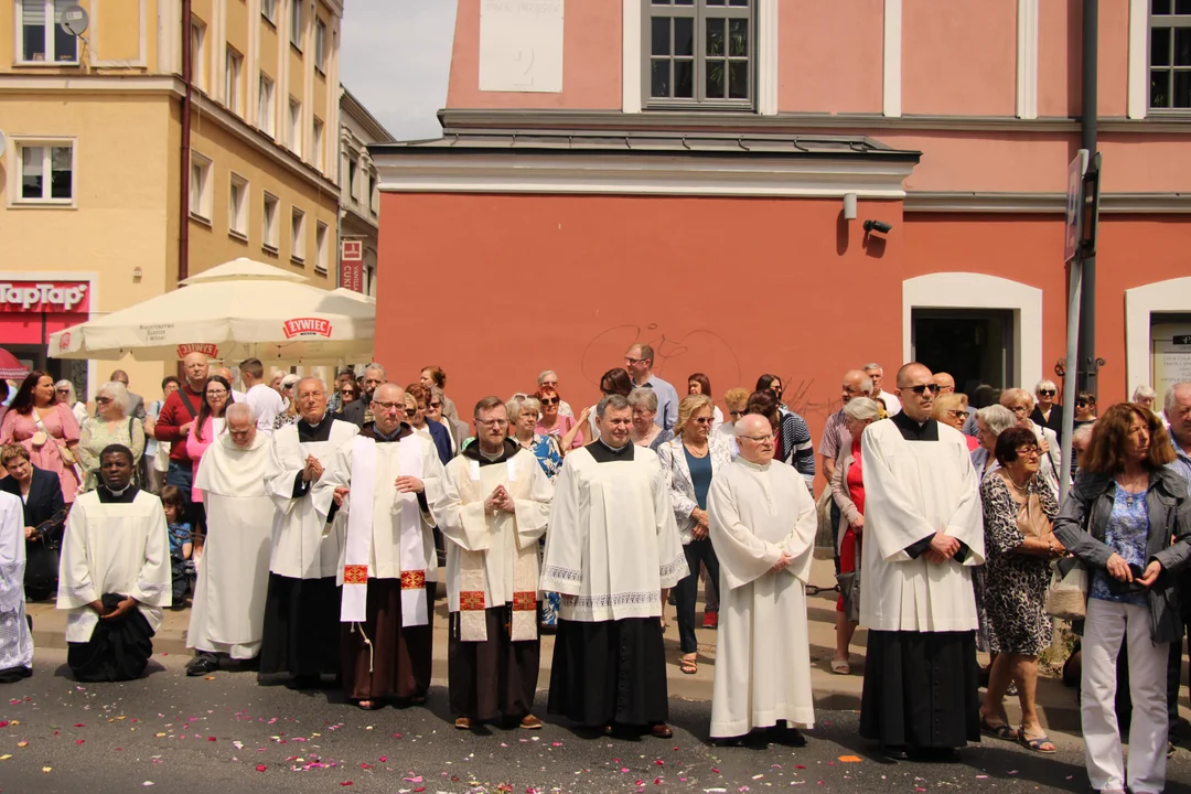 Procesja Bożego Ciała w archikatedrze lubelskiej